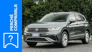 Volkswagen Tiguan Allspace 2023  Perché Comprarla e perché no [upl. by Yenaj121]