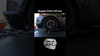 Bugatti Chiron HP Test [upl. by Oiretule48]