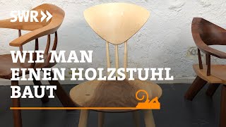 Wie man einen traditionellen Holzstuhl baut  SWR Handwerkskunst [upl. by Tychon]