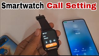 how to enable calling in fire boltt smartwatch  Fire boltt smart watch me call kaise karen [upl. by Marba696]