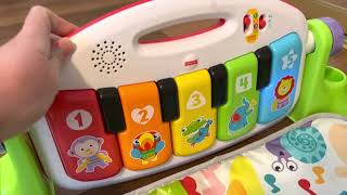 Dad Review of Fisher Price Kick N Play Piano Gym [upl. by Dyke]