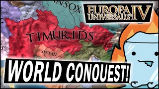 Complete EU4 World Conquest Guide  Timurid Mughals Opening Moves [upl. by Esyle]