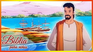 Biblia para niños Jesús llama a sus discípulos  La historia de la vida de Jesús  Nuevo Testamento [upl. by Ebenezer437]