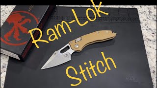 Microtech Manual Stitch  RamLok [upl. by Innaig]