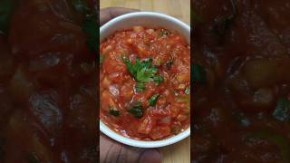 Viral Tamato Chutney Recipe  Tamato Chutney  shorts viralrecipe tamatochutney viralvideo [upl. by Niwrad]