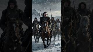 The Battle of the Bastards  Jon Snow vs Ramsay Bolton gameofthrones history [upl. by Carrew]