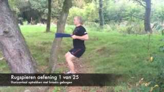 Defensiefit rugspieren trainen 1 van 25 [upl. by Bergin491]