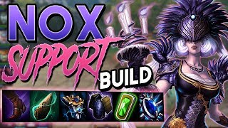 Smite Nox Support Build  Conquest  HANDING OUT FREE WINS LEFT AND RIGHT [upl. by Letsyrc]