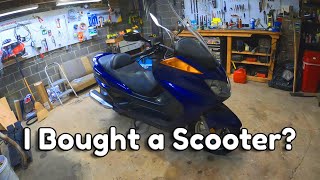 New Motorcycle A Scooter Back on 2 Wheels [upl. by Burris]