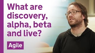 What are the Discovery Alpha Beta and Live stages in developing a service [upl. by Marquet]