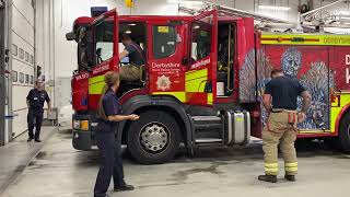 Ascot Drive Fire Station Pump Turnout INSIDE VIEW [upl. by Ibbison]