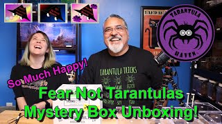 Fear Not Tarantulas Mystery Box Unboxing [upl. by Nivrek788]