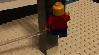 LEGO Man Stop Motion Short Film [upl. by Ayatan]