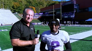 Branson Adams  RB Western Carolina FCS National Awards on Campus [upl. by Deeas]