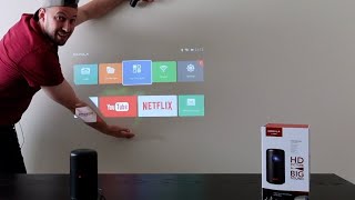 BEST STREAMING projector  EASY TO LOAD APPS  Anker Nebula Capsule Max [upl. by Schramke]