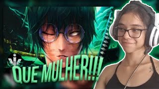 REACT Maki Zenin Jujutsu Kaisen  Cicatrizes  Isis Vasconcellos [upl. by Akieluz]