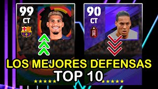 LOS MEJORES DEFENSAS EN EFOOTBALL MOBILE 24 eLigaBBVAMX [upl. by Selwyn]