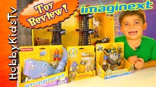 Imaginext Pirate Ship and Whale Toy Review [upl. by Ethbin606]