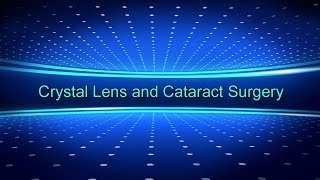 Dr Mandel discusses Crystal Lens and cataract surgery [upl. by Aseena303]