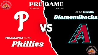 Phillies vs Diamondbacks Game 1 Pregame Show  August 8th 2024 [upl. by Channing]