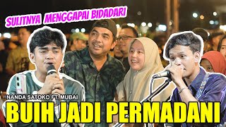 Buih Jjadi Permadani  Exist Live Ngamen Nando Satoko Ft Mubai [upl. by Tireb]