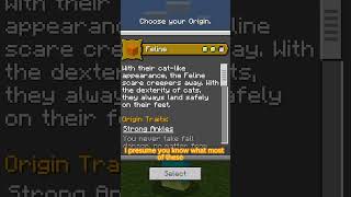 EVEN BETTER NEW Updated ORIGIN MOD for MCPE 120 2023  MCBE  Origins  Job classes [upl. by Teuton759]