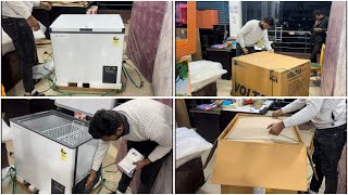 Unboxing Tata Voltas Deep Freezer 205 L Convertible [upl. by Aed]