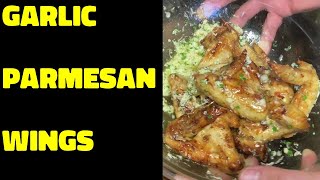 Superb Garlic Parmesan Chicken Wings – Baked Parmesan Garlic Inspired Wings [upl. by Efthim]