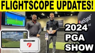 Flightscope Mevo Limited Edition amp Badger AI Review 2024 PGA Merchandise Show [upl. by Atipul]