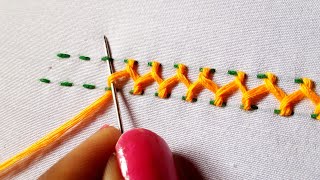 Class  91 How to do InterLaced Band Stitch [upl. by Weatherby]