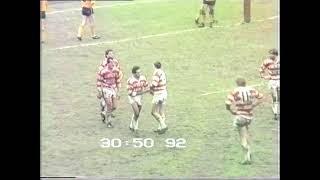 1985 Wigan v Castleford Chicka Ferguson MoM Kenny electric [upl. by Afital663]