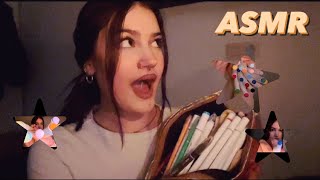 ASMR je te maquille avec du marqueur🖍️💋 [upl. by Emalee]