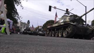 Vererans Day Parade Petaluma CA The Tanks [upl. by Eugenio]