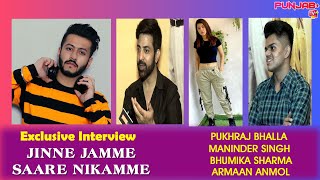 An Interview With the starcast of Movie  JINNE Jamme Saare Nikamme  Pukhraj Bhalla Punjab Plus Tv [upl. by Lairea821]