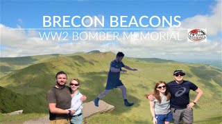 Brecon Beacons Hike WW2 Wellington Bomber Wreckage Fan y Big amp Ridge Walking greenspaces [upl. by Sclar194]