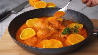 POLLO O PATO A LA NARANJA EN OLLA CAZUELA O SARTÉN [upl. by Ruthann327]