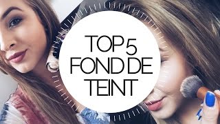 TOP 5 Fond de Teint [upl. by Asiilanna]