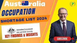 New Occupation Shortage List Australia  Jobs and Skills Australia  Findings and Insights [upl. by Corin918]