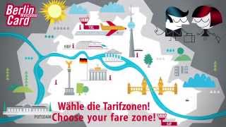 How to get around in Berlin  Get the Berlin Welcome Card [upl. by Lleroj892]