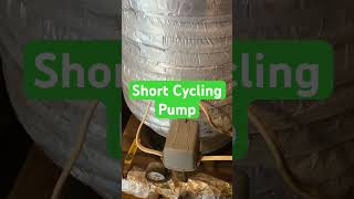 Short Cycling Well Pump  New Pressure Tank Needed pressuretank shortcycling privatewell [upl. by Notserc]