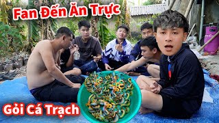 Hậu Cáo  Fan Đến Tận Nhà Đòi Ăn Trực Món Trạch Đồng Rán Cực Ngon [upl. by Malley]