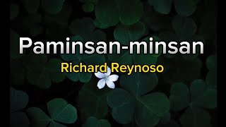 Paminsanminsan  Richard Reynoso  karaoke  Philippine Classic songs [upl. by Adyaj]