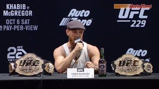 UFC 229 Prefight Press Conference Khabib vs McGregor [upl. by Tung]