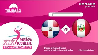 Copa Panamericana Femenino Voley 2024 Rep Dominicana vs Perú [upl. by Suirada148]