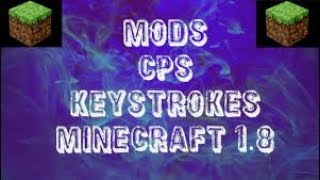 Cps Mod Keystrokes Mod ve Optifine kurulumu  18 [upl. by Akeryt]