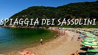 SCAURI MINTURNO🇮🇹SPIAGGIA DEI SASSOLINI 🇮🇹4K🇮🇹 [upl. by Aizirk]