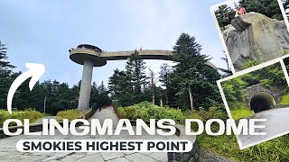 Highest View Point in Smokies  Clingmans Dome  Best in Appalachian Mountains [upl. by Sill]