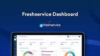 Freshservice Dashboard [upl. by Nauq371]