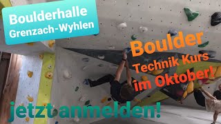 Boulder Center Grenzach bouldering  Technik Kurs 2024 climbingcoach  Technik tipps [upl. by Odnam]