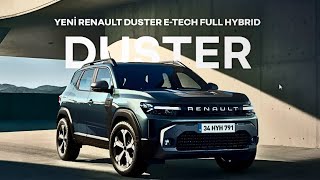 YENİ RENAULT DUSTER ETECH FULL HYBRID 2024 TANITIM  Tasarım ve Performans [upl. by Jensen]